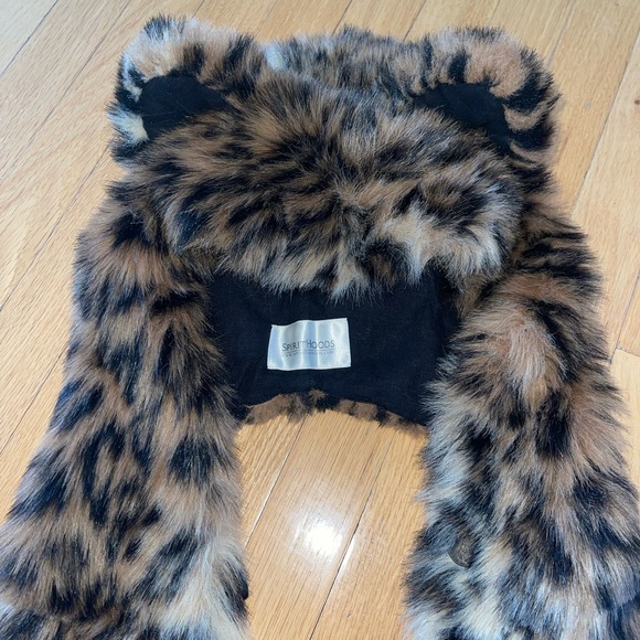 Spirithoods - Leopard Faux Fur Hood - One Size - Picture 6 of 8